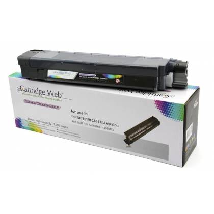 Toner Cartridge Web Black Oki MC851 zamiennik 44059168