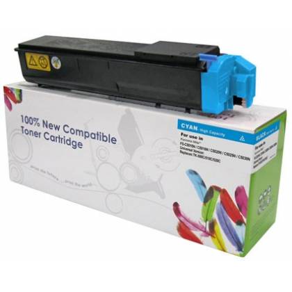 Toner Cartridge Web Cyan Kyocera TK500/TK510/TK520 zamiennik TK-500C/TK510C/TK520C