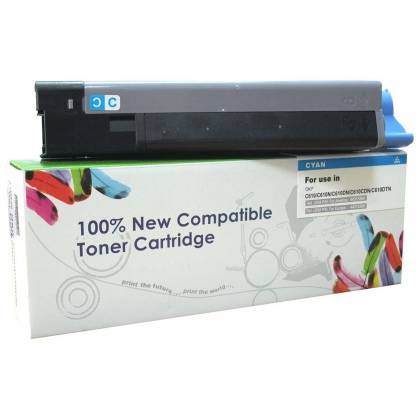 Toner Cartridge Web Cyan OKI C610 zamiennik 44315307