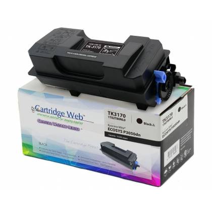 Toner Cartridge Web Czarny Kyocera TK 3170 zamiennik TK3170 (z pojemnikiem na zużyty toner WASTE BOX