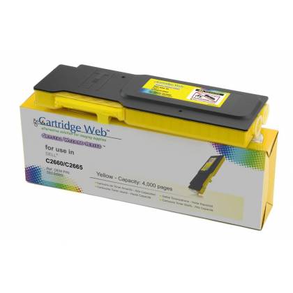 Toner Cartridge Web Yellow Dell 2660 zamiennik 593-BBBR