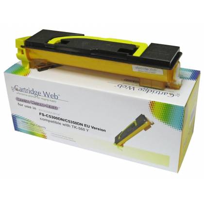 Toner Cartridge Web Yellow Kyocera TK560 zamiennik TK-560Y