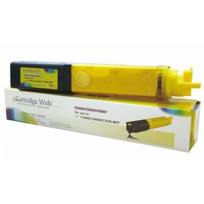 Toner Cartridge Web Yellow OKI C3400 zamiennik 43459329