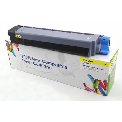 Toner Cartridge Web Yellow  OKI C801/C821 zamiennik 44643001