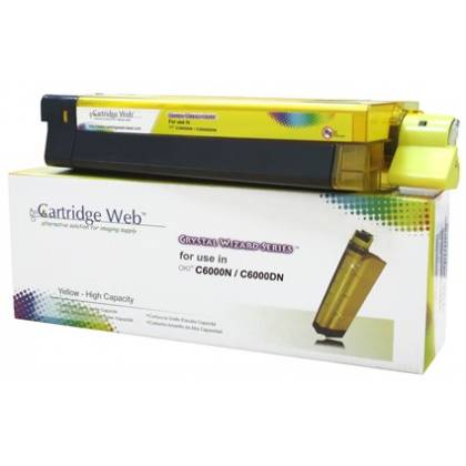 Toner Cartridge Web Yellow OKI C8600/C8800 zamiennik 43487709