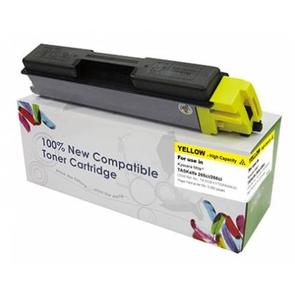 Toner Cartridge Web Yellowa Kyocera TK5135 zamiennik TK-5135Y