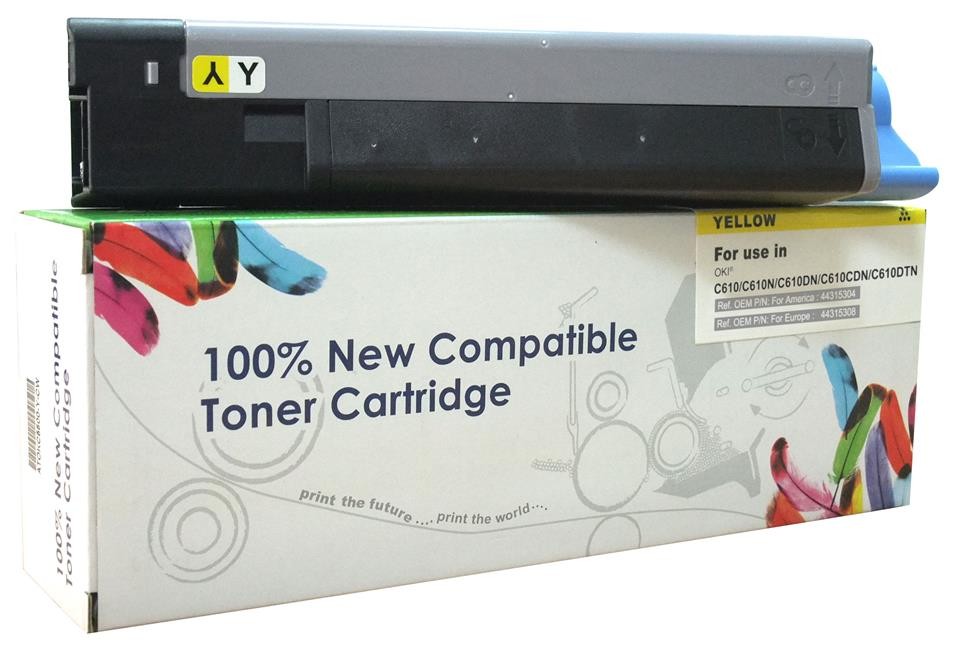 Toner Cartridge Web Yellow Oki C Zamiennik