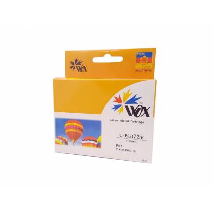 Tusz Wox Yellow Canon PGI72Y zamiennik 6406B001 PGI-72Y