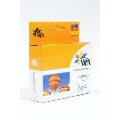 Tusz Wox Yellow EPSON 378XL zamiennik C13T37944010 (C13T37844010)