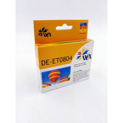 Tusz Wox Yellow EPSON T0804 zamiennik C13T08044010