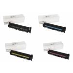 Komplet 4 SZTUKI do HP 207X Color LaserJet M255dw M282nw M283 , Z CHIPEM