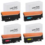 4X Toner do Samsung CLP360 CLP-360 CLP-365 CLX-3300 CLX-3305 SL-C410 SL-C460 BK/C/M/Y