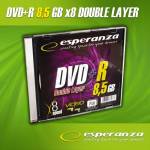 DVD+R ESPERANZA 8.5GB X8 DOUBLE LAYER SLIM 1SZT