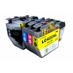 4X Tusz do Brother LC422XL MFC-J5340DW J5345 J6540DW J6940DW