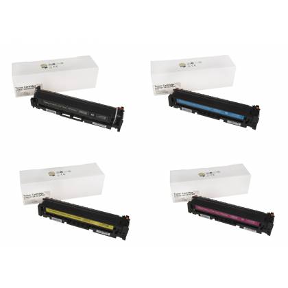 Komplet 4 SZTUKI do HP 207X Color LaserJet M255dw M282nw M283 , Z CHIPEM