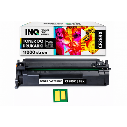 Toner INQ do HP CF289X M507n M528dn E52645dn 10.000 stron- zamiennik BEZ CHIPA