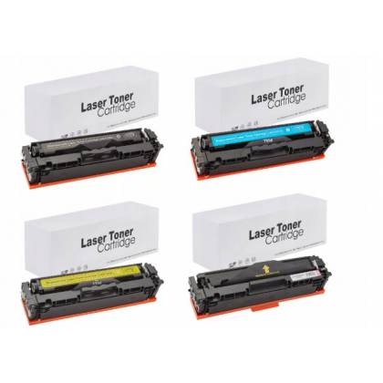 Komplet 4 sztuki Toner zamienny kompatybilny z HP CP2020 CP2025 CM2320