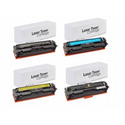 Zestaw 4x Toner do HP 203X CF540X-CF543X M254 M280 M281 zamiennik White box