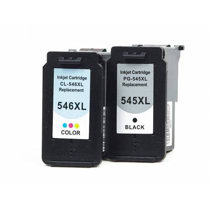 Tusze do Canon PG545 XL + CL546 XL iP2850 MG2450 2455 2550 2950 TS3350